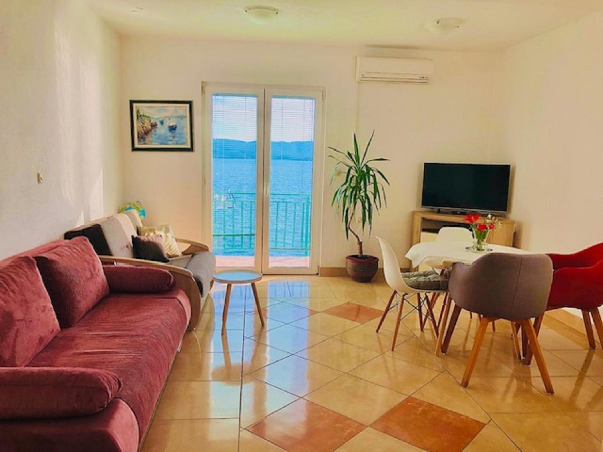 Stella Sea View Daire Klek Dış mekan fotoğraf